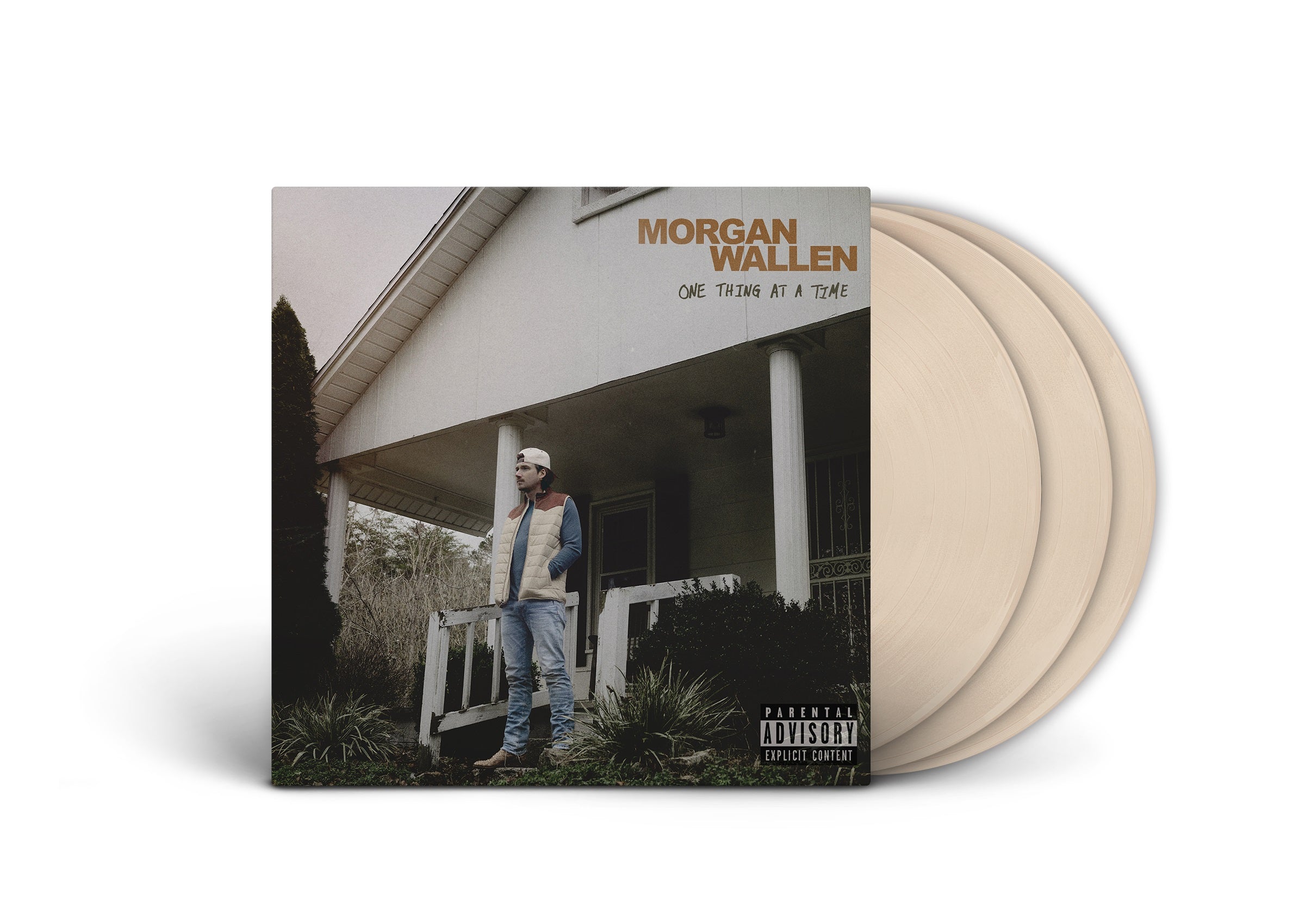 Morgan Wallen - One Thing At A Time [Explicit Content] (Bone White Colored Vinyl) (3 Lp's) | Vinyl