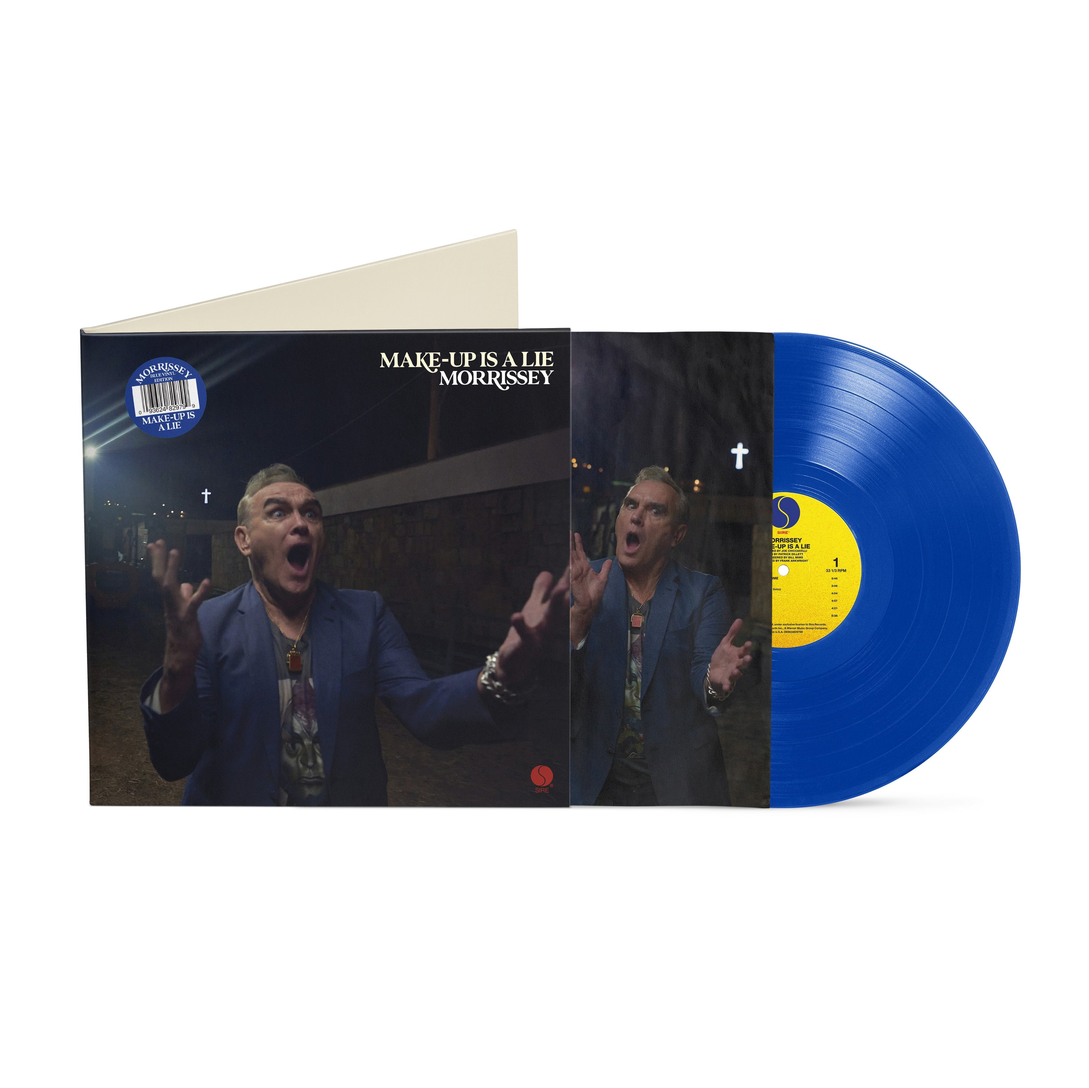 Morrissey | Make-Up Is A Lie [Blue Vinyl] | Vinyl