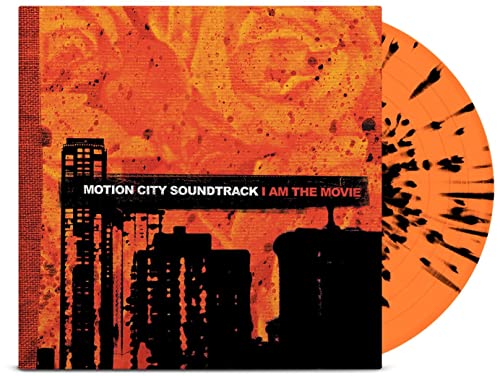Motion City Soundtrack - I Am the Movie - Anniversary Edition - Tangerine w/ Black Splatter | Vinyl