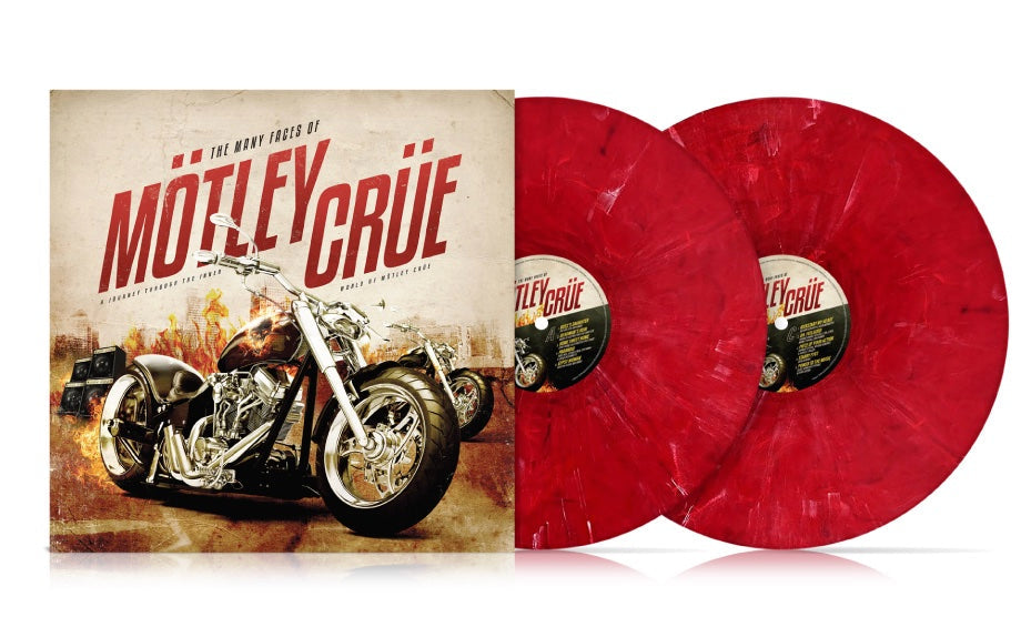 Motley Crue - The Many Faces Of Motley Crue (Limited Ed. Gatefold Red Marble Vinyl) | Vinyl