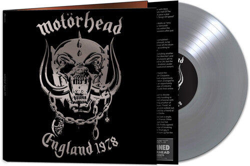 Motorhead - England 1978 (Colored Vinyl, Silver, Remastered) | Vinyl