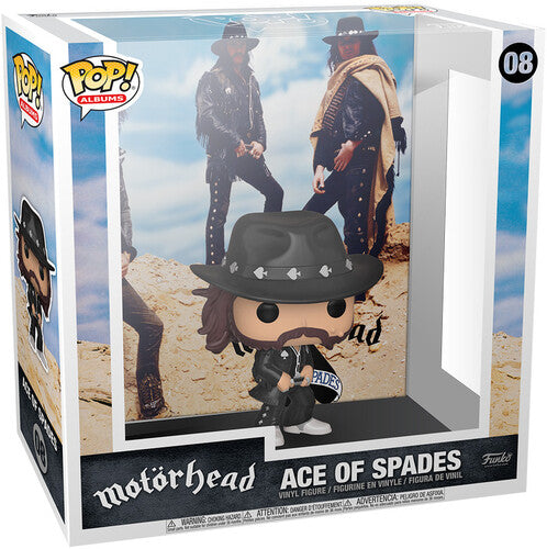 Motorhead - FUNKO POP! ALBUMS: Motorhead - Ace of Spades (Large Item, Vinyl Figure) | Action Figure