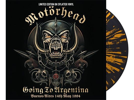 Motorhead | Going To Argentina: Buenos Aires 1994 (Black & Orange Splatter Vinyl) [Import] | Vinyl