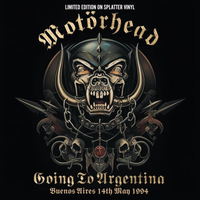 Motorhead | Going To Argentina: Buenos Aires 1994 (Black & Orange Splatter Vinyl) [Import] | Vinyl