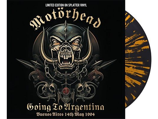 Motorhead - Going To Argentina: Buenos Aires 1994 (Black & Orange Splatter Vinyl) [Import] | Vinyl