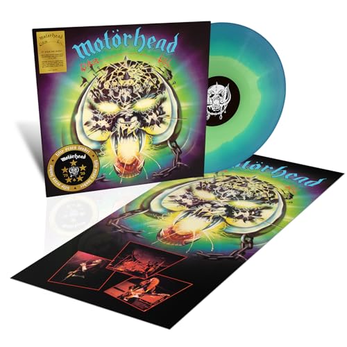 Motörhead - Overkill (50th Anniversary) [Turquoise/Blue Splatter LP] [Half-Speed] | Vinyl