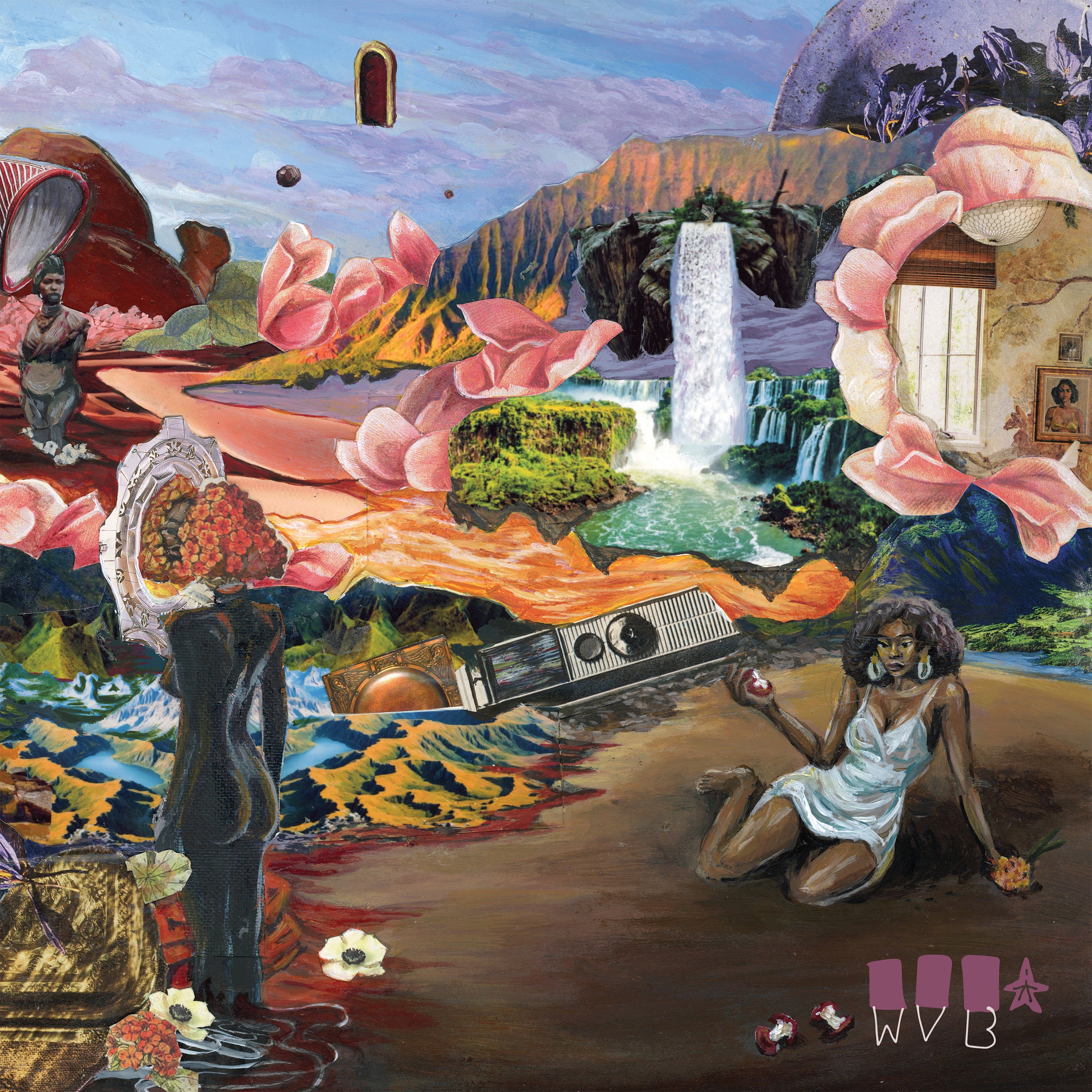 Mourning [A] Blkstar | Flowers For The Living (Galaxy Swirl Vinyl) | Vinyl