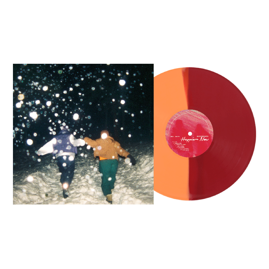Movements - Happier Now (Indie Exclusive) [Tangerine/Apple Red LP] | Vinyl