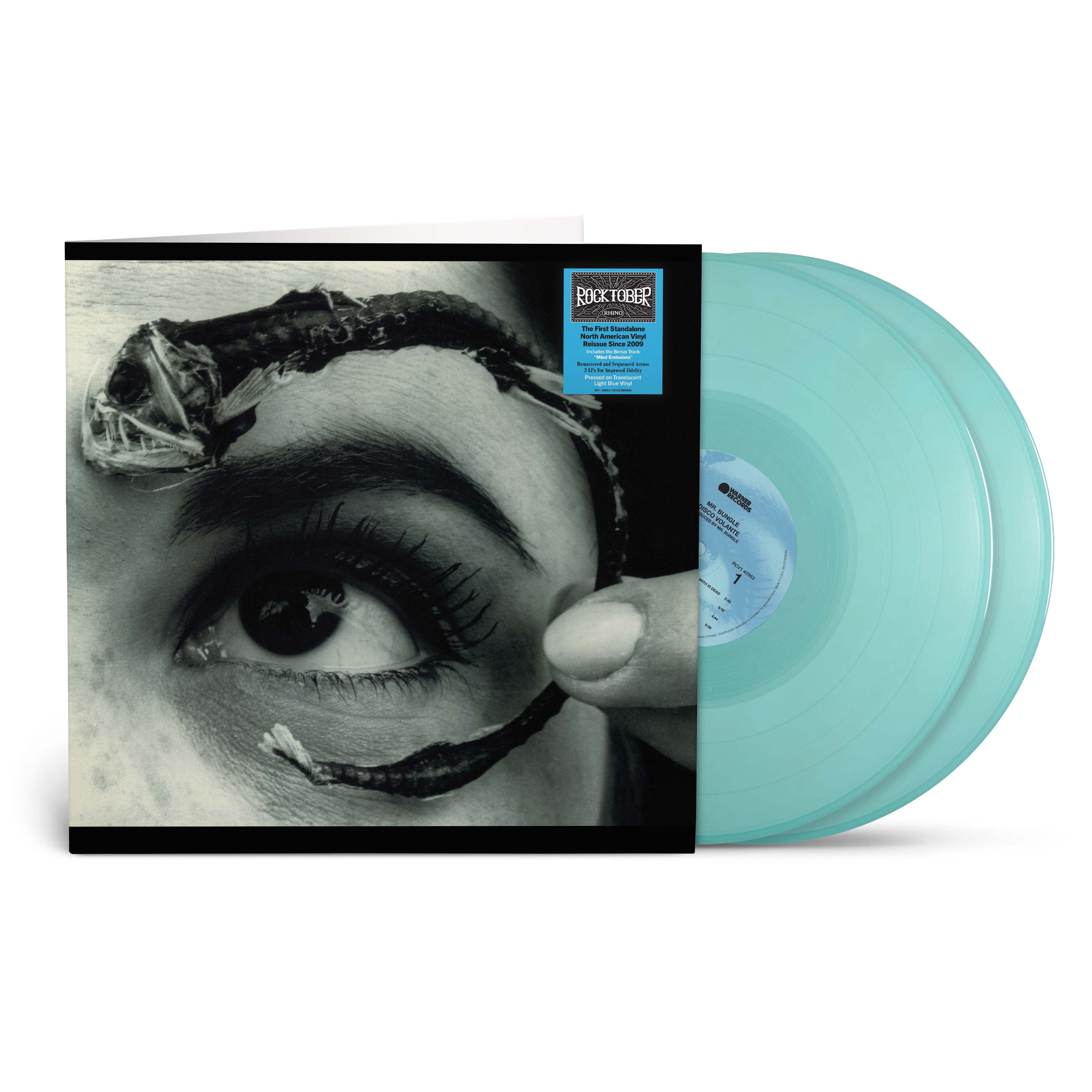 Mr. Bungle - Disco Volante (RKTBR25)(2LP Translucent Light Blue Vinyl) | Vinyl