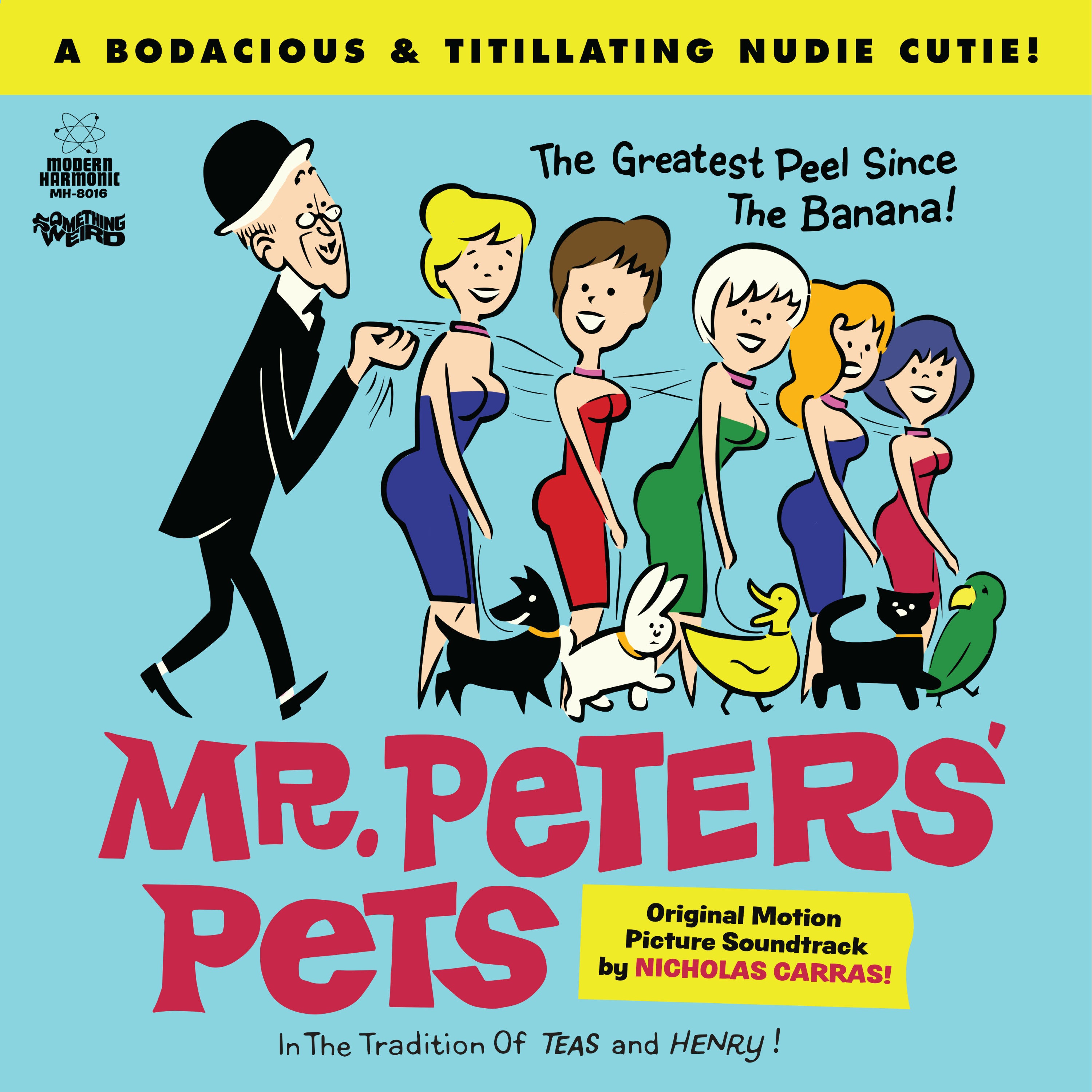 Nicholas Carras | Mr. Peters' Pets Original Motion Picture Soundtrack (YELLOW VINYL WITH DVD) | Vinyl