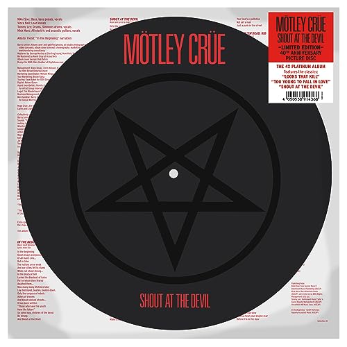 Mötley Crüe - Shout At The Devil (Limited Edition Picture Disc) | Vinyl