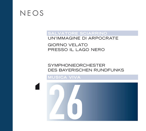 SALVATORE SCIARRINO - Musica Viva 26 | CD