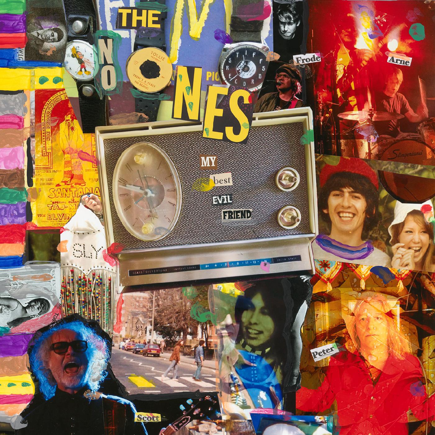 The No Ones | My Best Evil Friend (ORANGE/VIOLET VINYL) | Vinyl