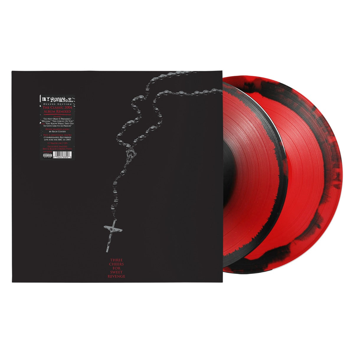 My Chemical Romance - Three Cheers For Sweet Revenge (Deluxe Edition) (2Lp) (Indie Exclusive) (Red/Black Corona Vinyl) | Vinyl