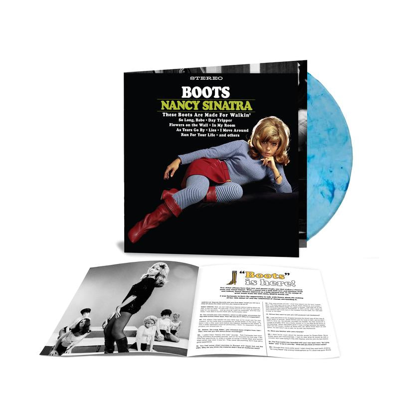 Nancy Sinatra | Boots ("So Long Babe" Blue Swirl Colored Vinyl, Bonus Tracks, Booklet, Remastered) | Vinyl