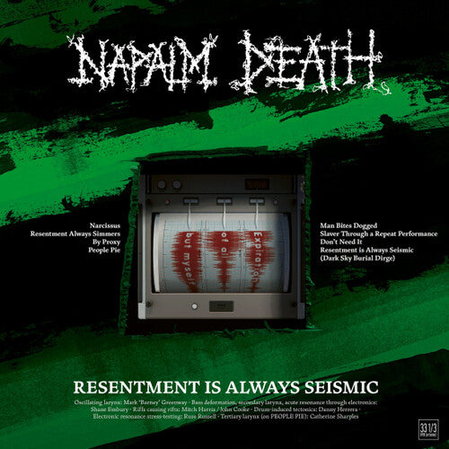 Napalm Death | Resentment is Always Seismic: A final throw of Throes (180 Gram Vinyl) [Import] | Vinyl