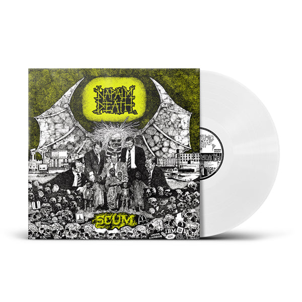 Napalm Death | Scum (Exclusive White Vinyl) | Vinyl
