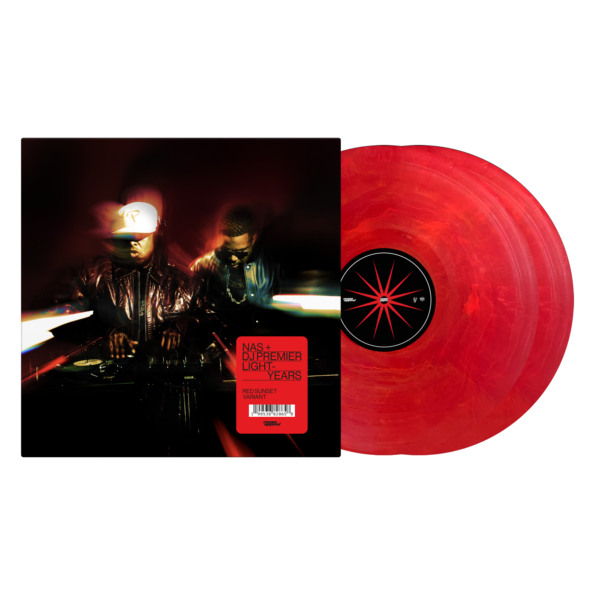 Nas And Dj Premier | Light-Years [Red Vinyl] [2LP] | Vinyl