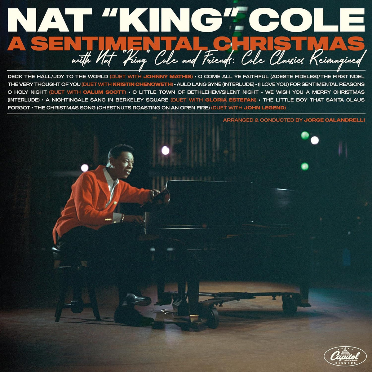 Nat King Cole - A Sentimental Christmas with Nat King Cole and Friends: Cole Classics Reimagined (Limited Edition, Translucent Red Colored Vinyl) | Vinyl