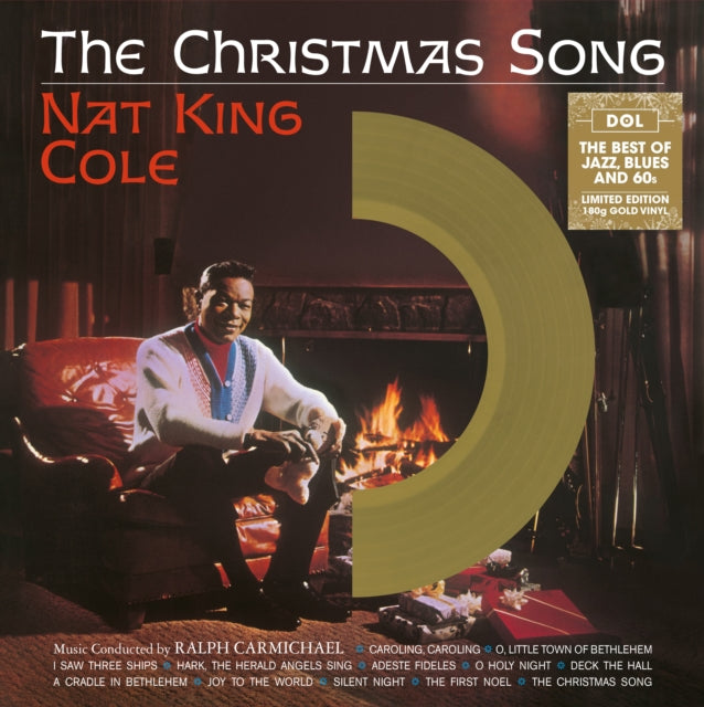 Nat King Cole | NAT KING COLE - The Christmas Song - Gold Vinyl | Vinyl
