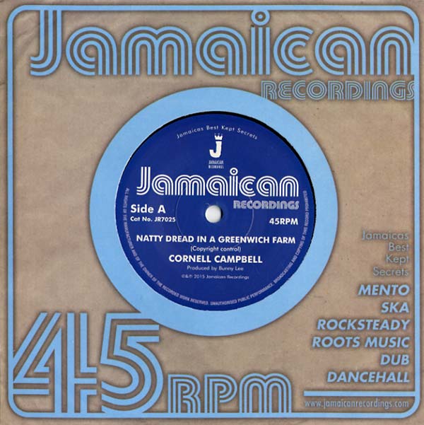 Cornell Campbell - Natty Dread In A Greenwich Farm/Version | Vinyl