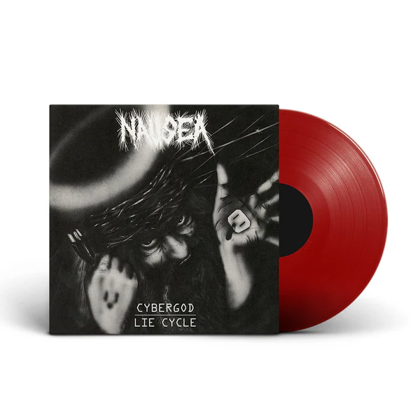 Nausea | Cybergod / Lie Cycle (Translucent Red Colored Vinyl) | Vinyl