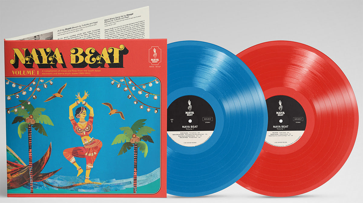 Naya Beat - Volume 1 (South Asian Dance And Electronic Music 1983-1992) (Indie Exclusive) (Sky Blue & Red Alert Vinyl) [2Lp] | Vinyl
