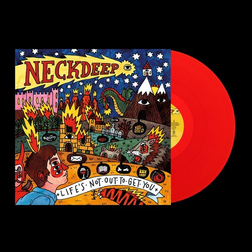 Neck Deep | Life's Not Out to Get You [Explicit Content] (Colored Vinyl, Blood Red) | Vinyl