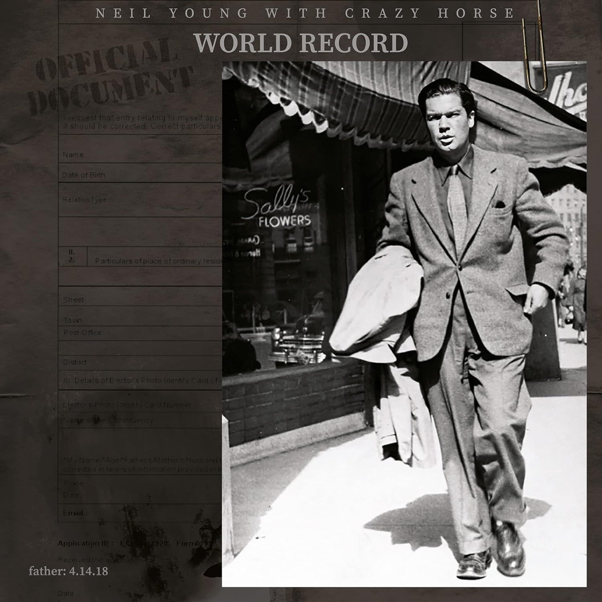 Neil Young & Crazy Horse | World Record (Indie Exclusive, Clear Vinyl) (2 Lp's) | Vinyl - 0