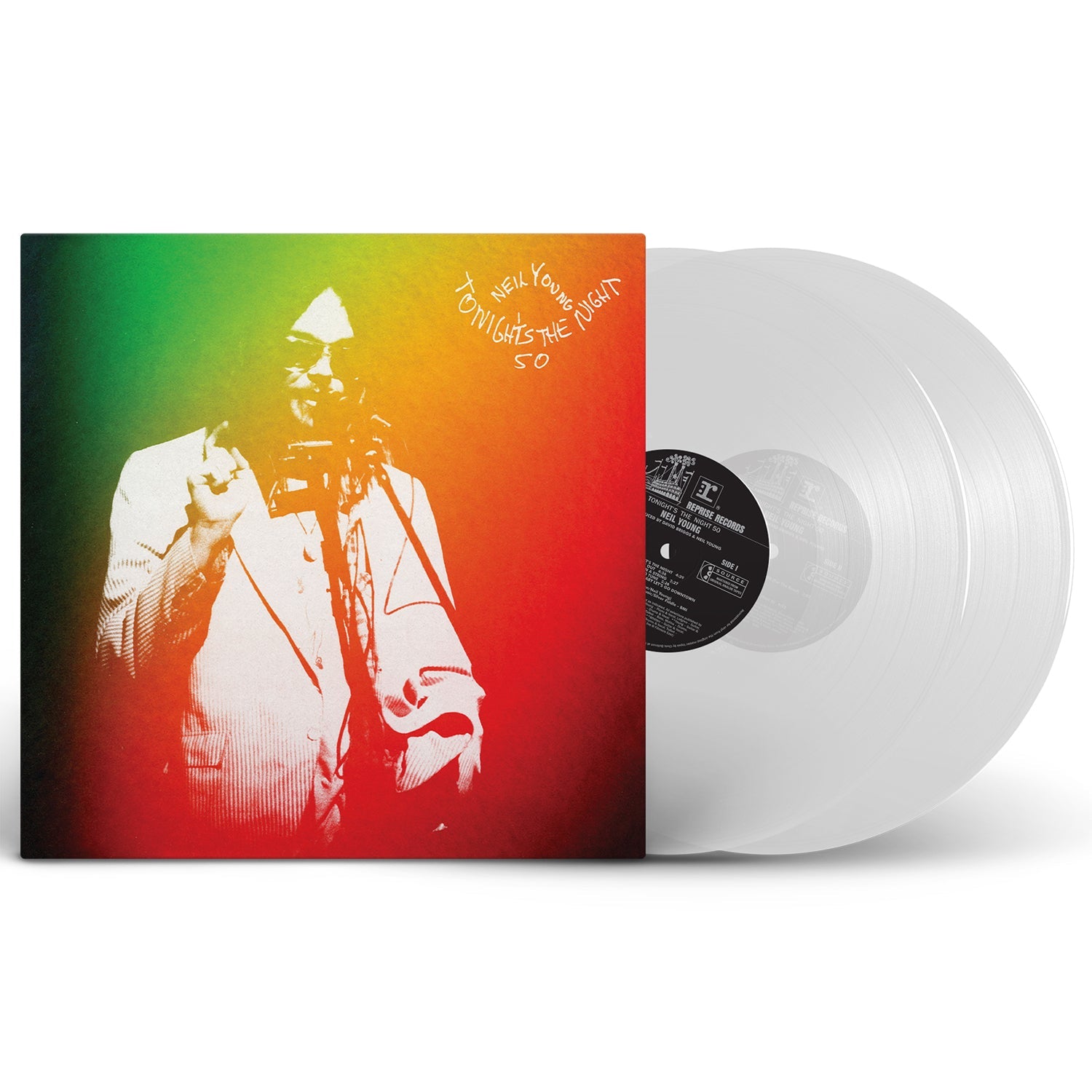 Neil Young | Tonight'S The Night (50Th Anniversary) [Indie Exclusive Clear Vinyl] [2LP] | Vinyl