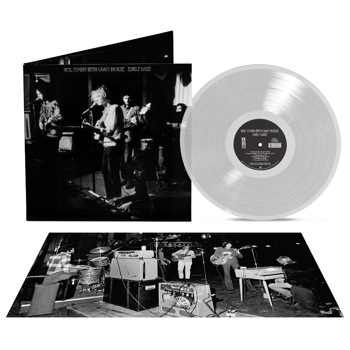 Neil Young With Crazy Horse | Early Daze (Indie Exclusive, Clear Vinyl, Gatefold with Print) | Vinyl