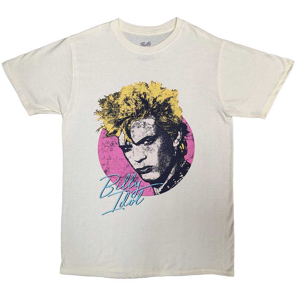 Billy Idol | Circle Illustration |