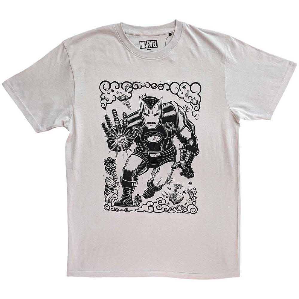Marvel Comics - Iron Man Sketch | T-Shirt Neutral
