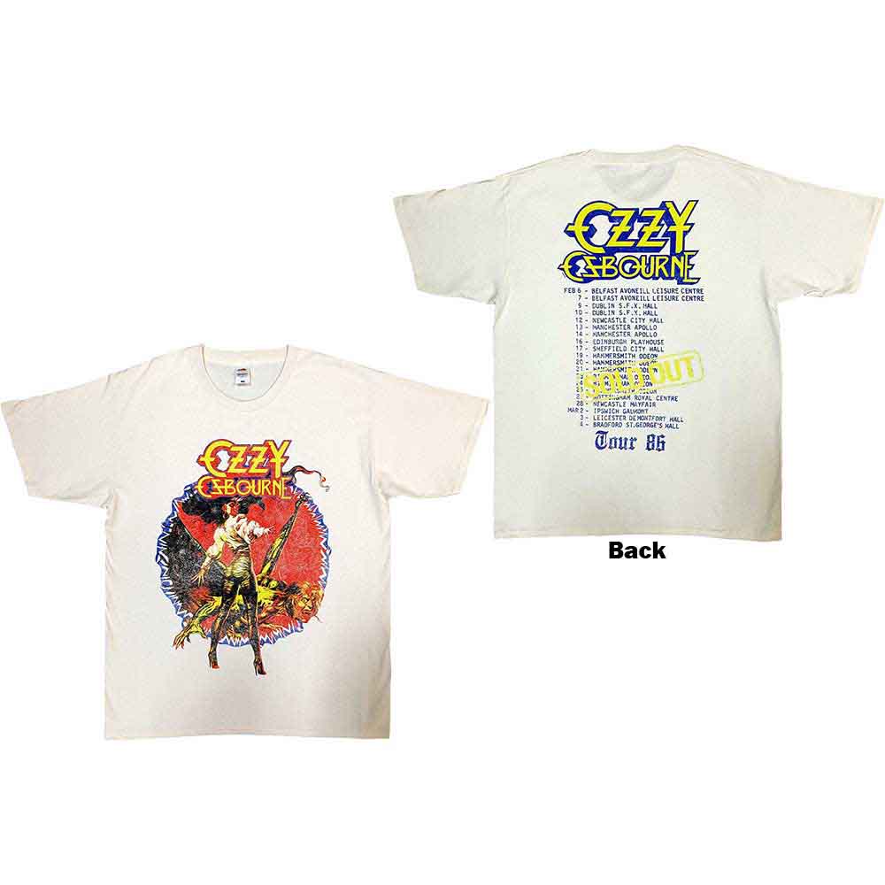 Ozzy Osbourne - The Ultimate Sin Tour '86 | T-Shirt Neutral