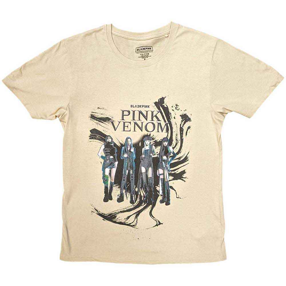 BlackPink - Pink Venom Oil Stroke | T-Shirt Neutral