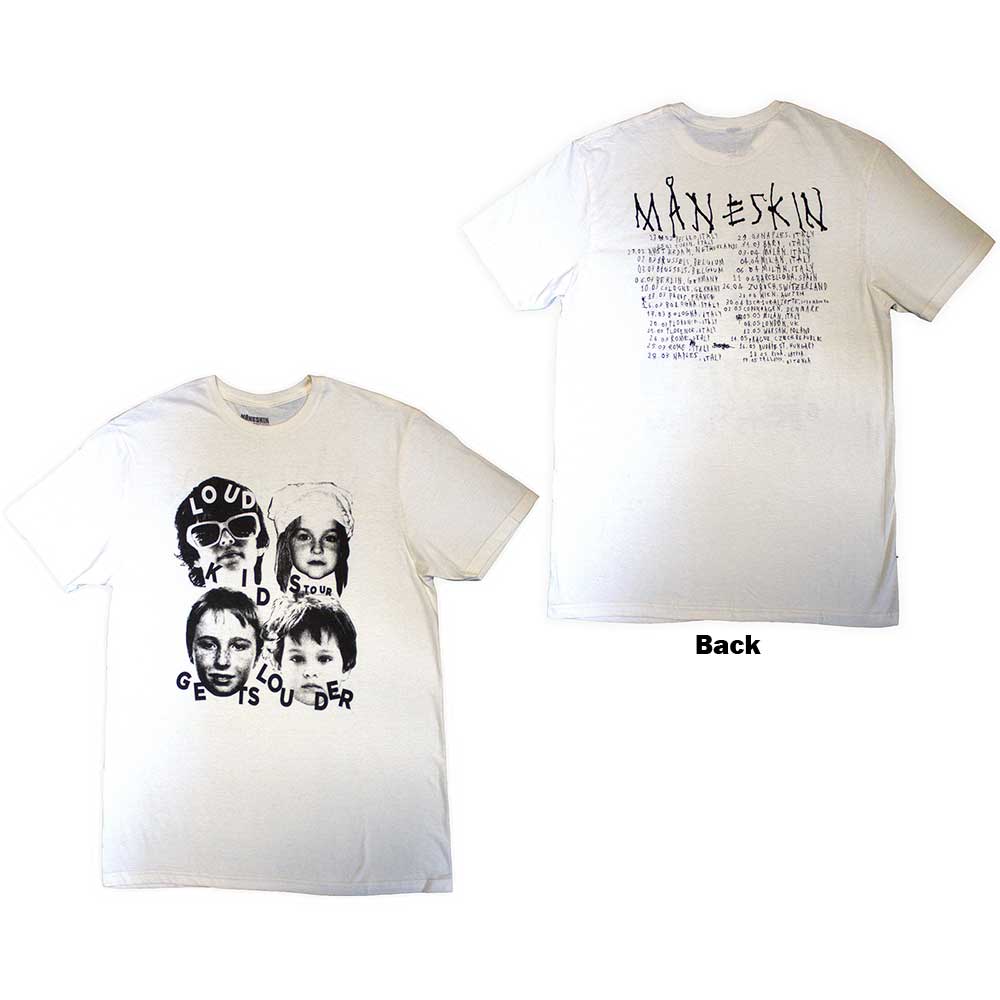 Maneskin - Loud Kids European Tour '23 | T-Shirt Neutral