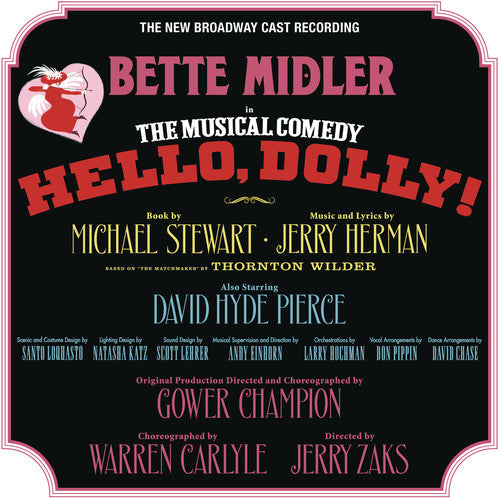 New Broadway Cast of Hello, Dolly! - Hello, Dolly! (New Broadway Cast Recording) (180 Gram Vinyl, Gatefold LP Jacket) | Vinyl
