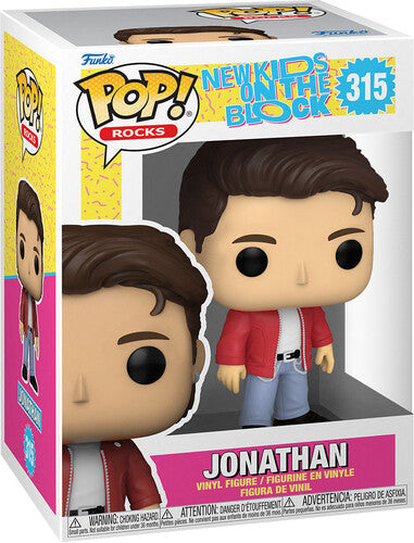 New Kids On The Block - FUNKO POP! ROCKS: New Kids On The Block- Jonathan (Vinyl Figure) | Action Figure