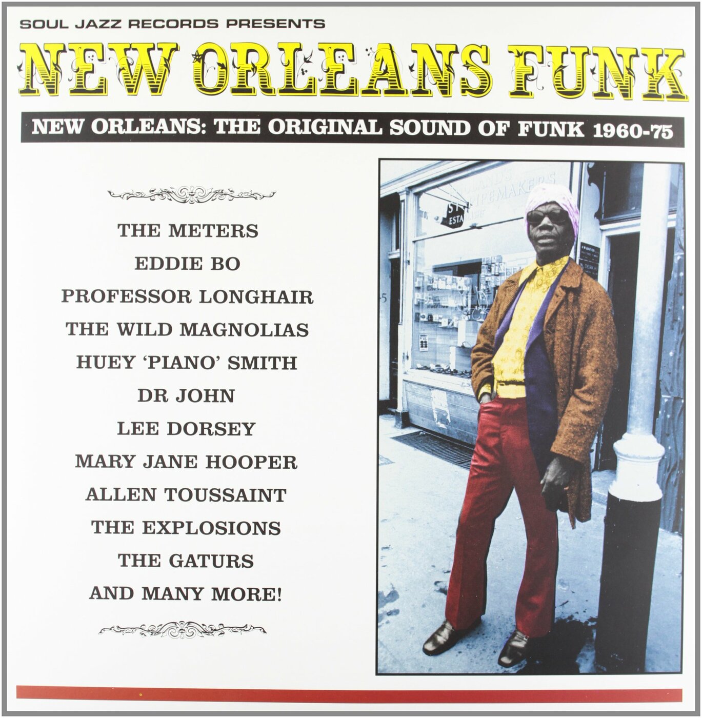 Soul Jazz Records presents - New Orleans Funk: Original Sound of Funk 1960-75 | Vinyl