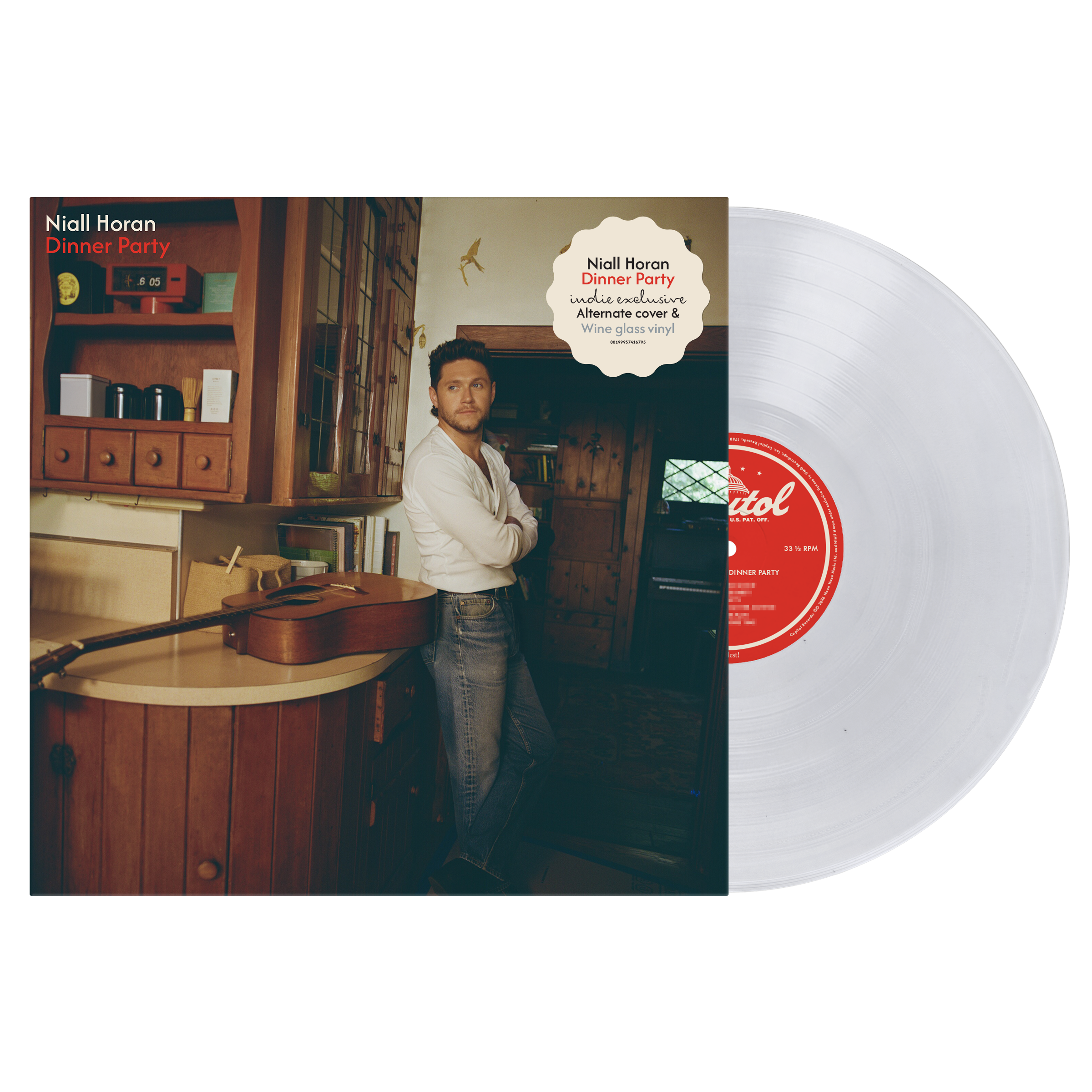 Niall Horan - Dinner Party (Indie Exclusive, Alternate Cover) [Wine Glass Vinyl] | Vinyl