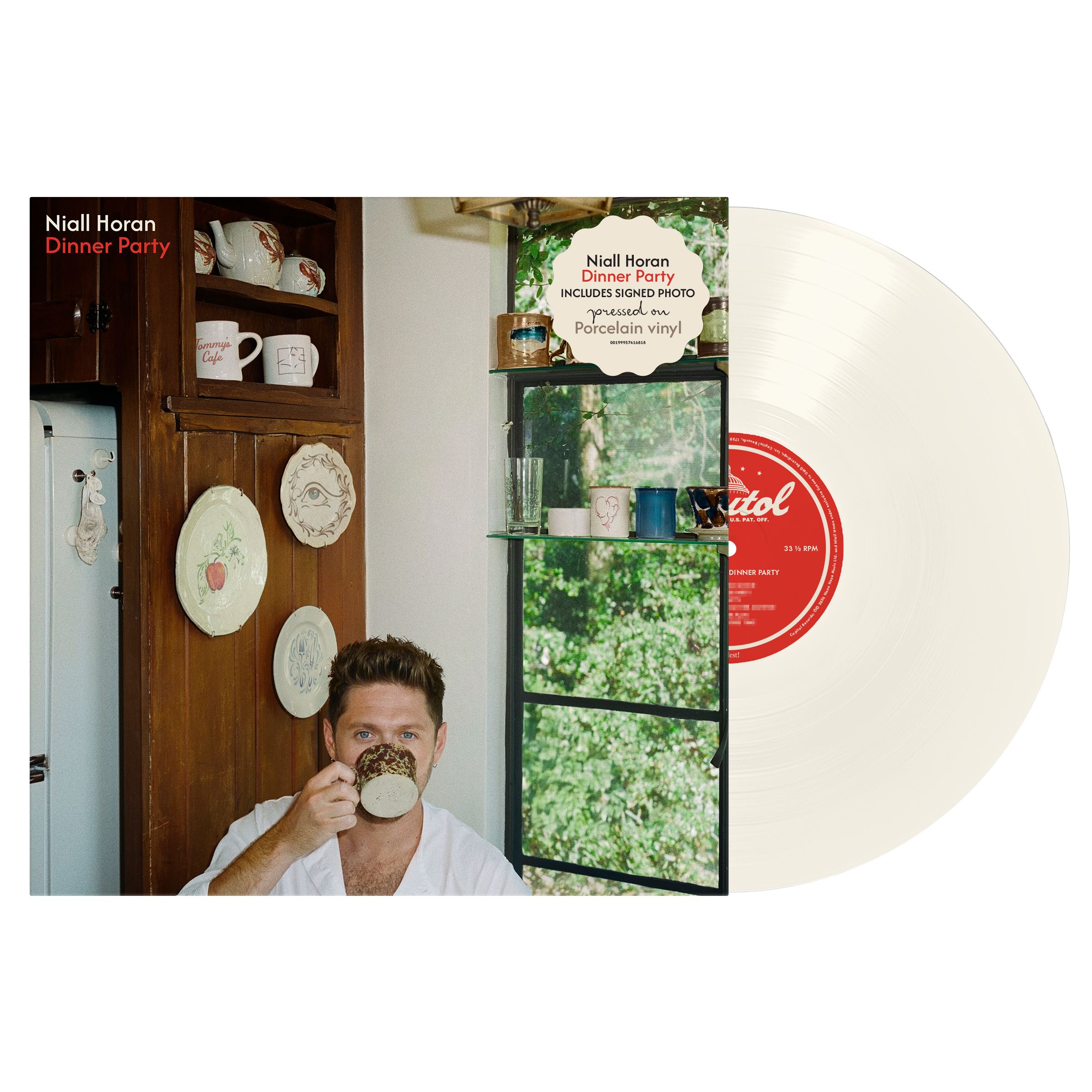 Niall Horan - Dinner Party (Signed Insert) [Porcelain LP] | Vinyl