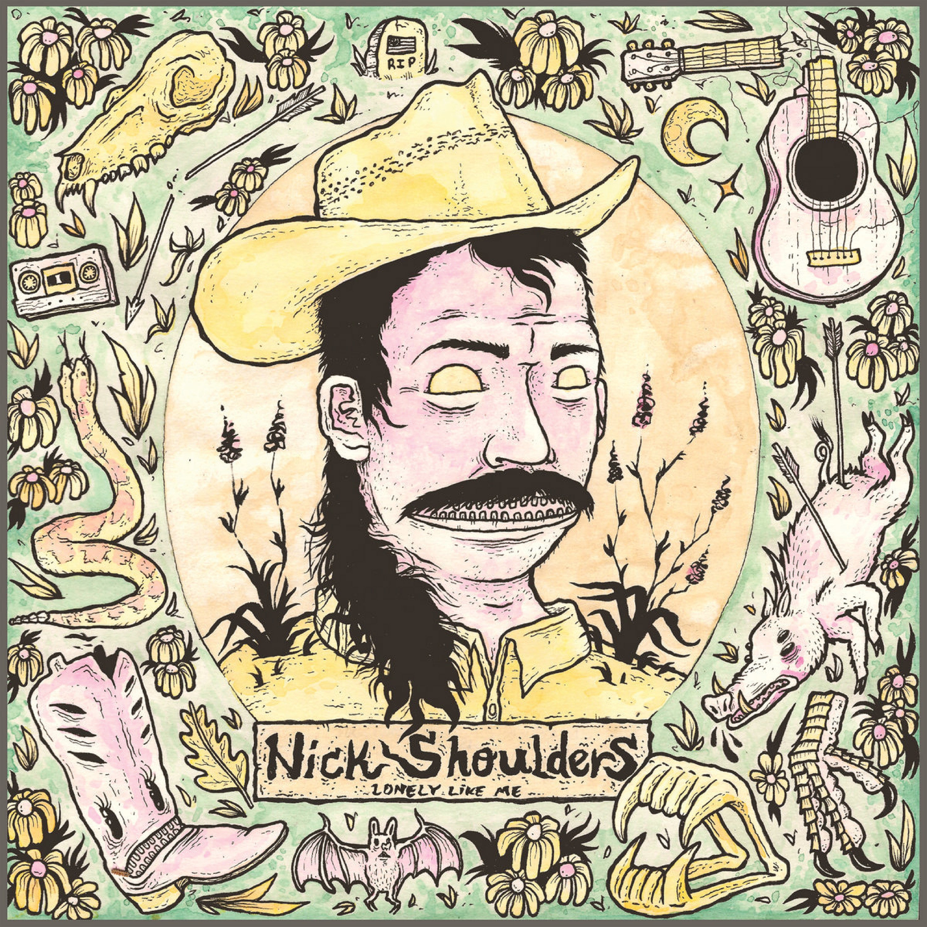 Nick Shoulders - Lonely Like Me (Lime Green Vinyl) | Vinyl
