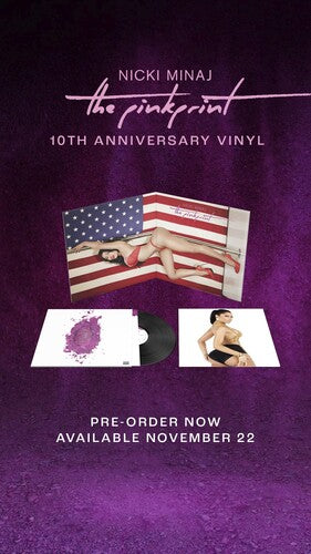 Nicki Minaj - The Pinkprint [Explicit Content] (10th Anniversary Edition, Gatefold LP Jacket) (2 Lp's) | Vinyl