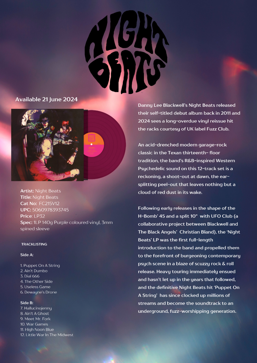 Night Beats | Night Beats (Purple Vinyl) | Vinyl