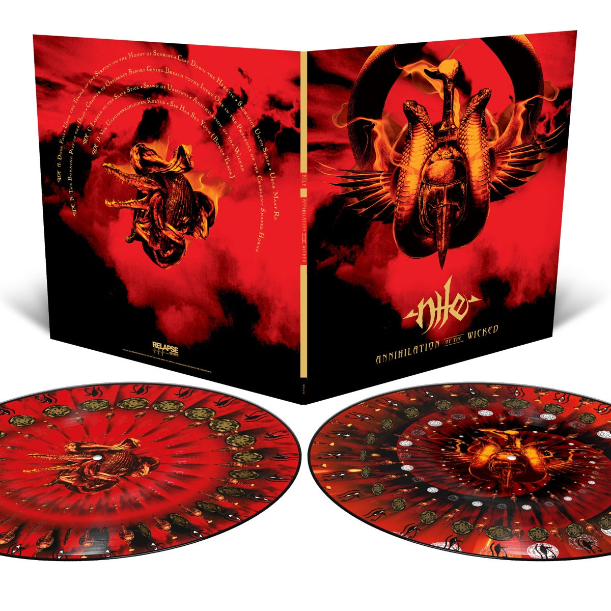 Nile | Annihilation Of The Wicked (20Th Anniversary Zoetrope Edition) (Picture Disc) [2LP] | Vinyl