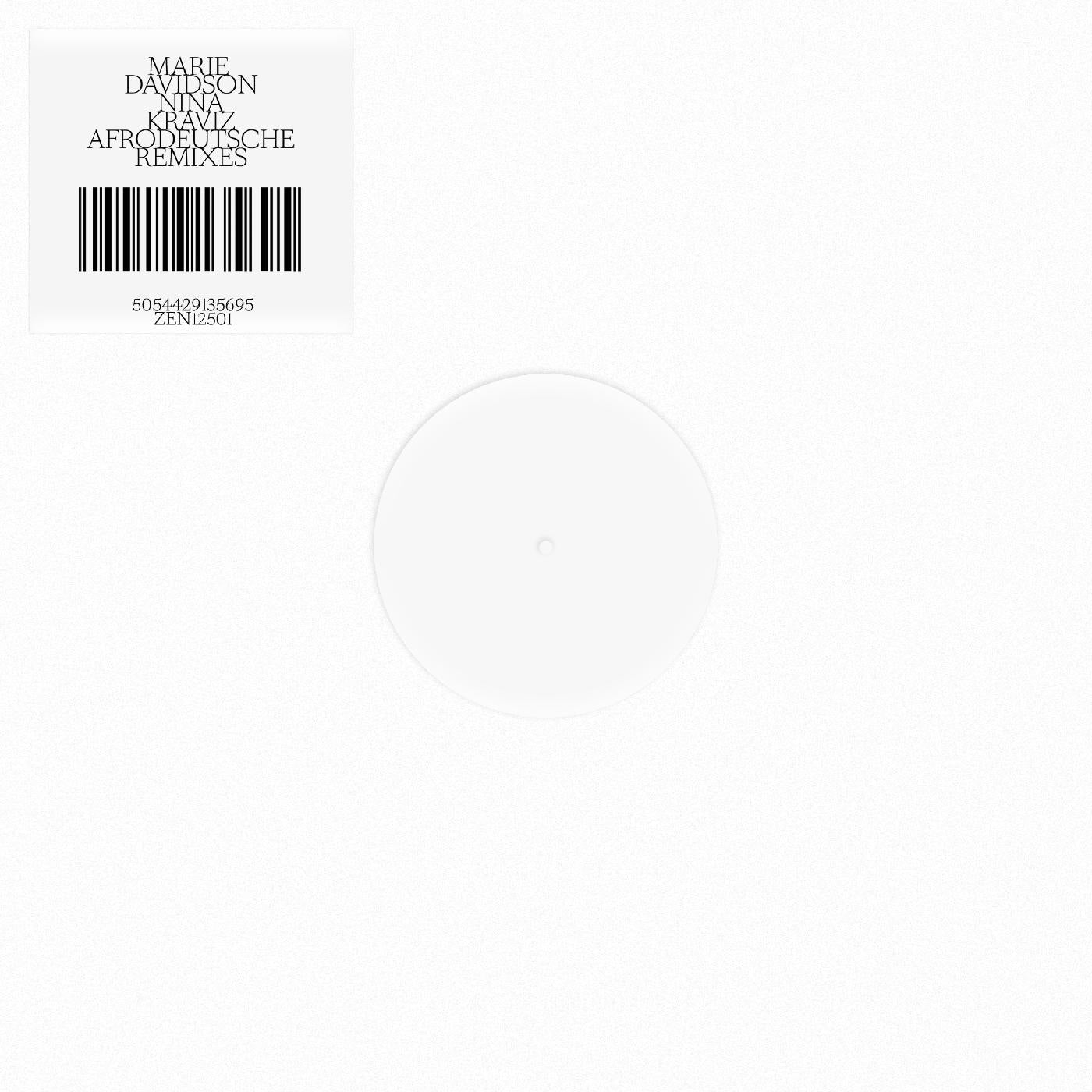 Marie Davidson | Nina Kraviz x Afrodeutsche Remixes | Vinyl