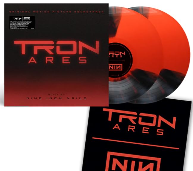 Nine Inch Nails | Tron: Ares (Original Soundtrack) (Limited Edition, Red & Black Marble Colored Vinyl) [Import] (2 Lp's) | Vinyl