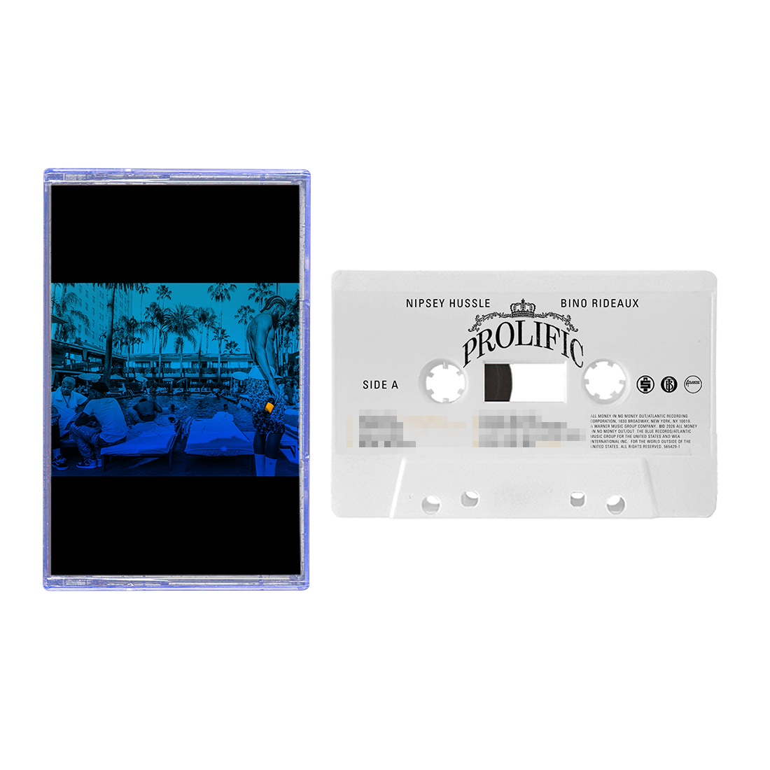 Nipsey Hussle & Bino Rideaux - Prolific [White Cassette] | Cassette