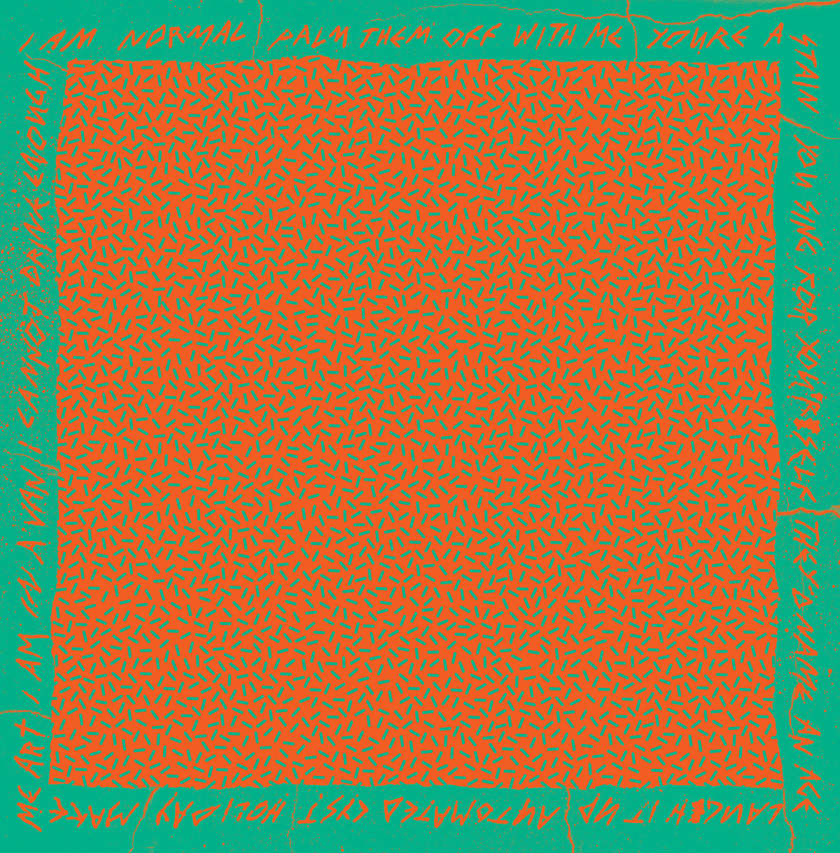 USA Nails - No Pleasure (TRANSPARENT GREEN & ORANGE SPLATTER VINYL) | Vinyl