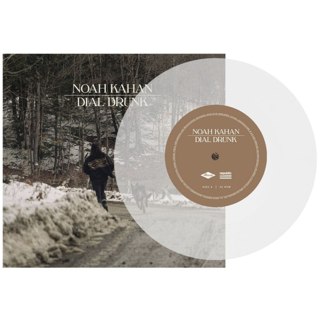 Noah Kahan - Dial Drunk (Limited Edition, Clear Vinyl) [Import] (7" Single) | Vinyl
